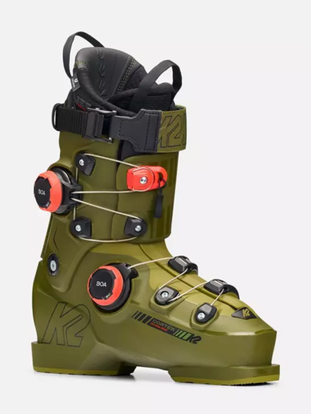 K2 Cortex 130 Zonal BOA Ski Boots Mens Green 28.5