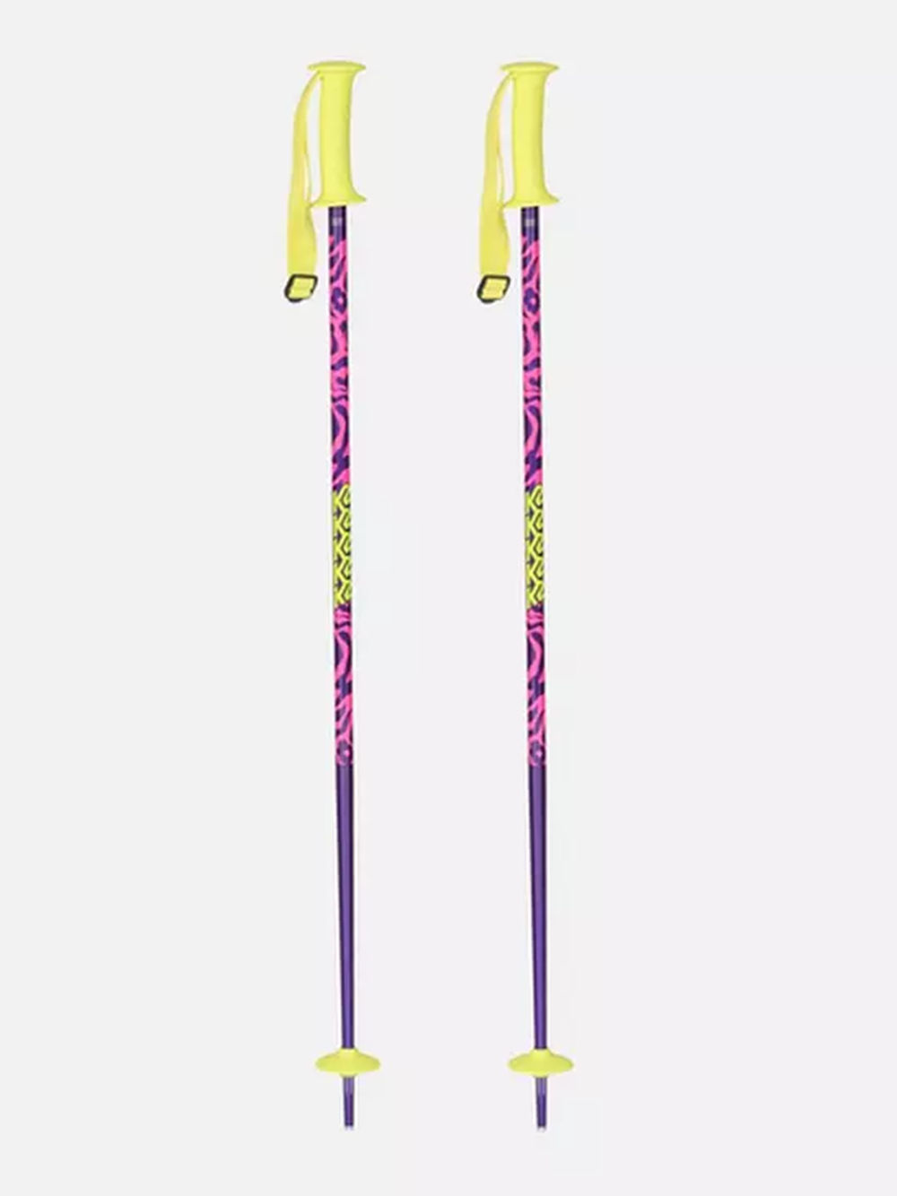 K2 Charm Youth Ski Poles Purple 32in / 80cm