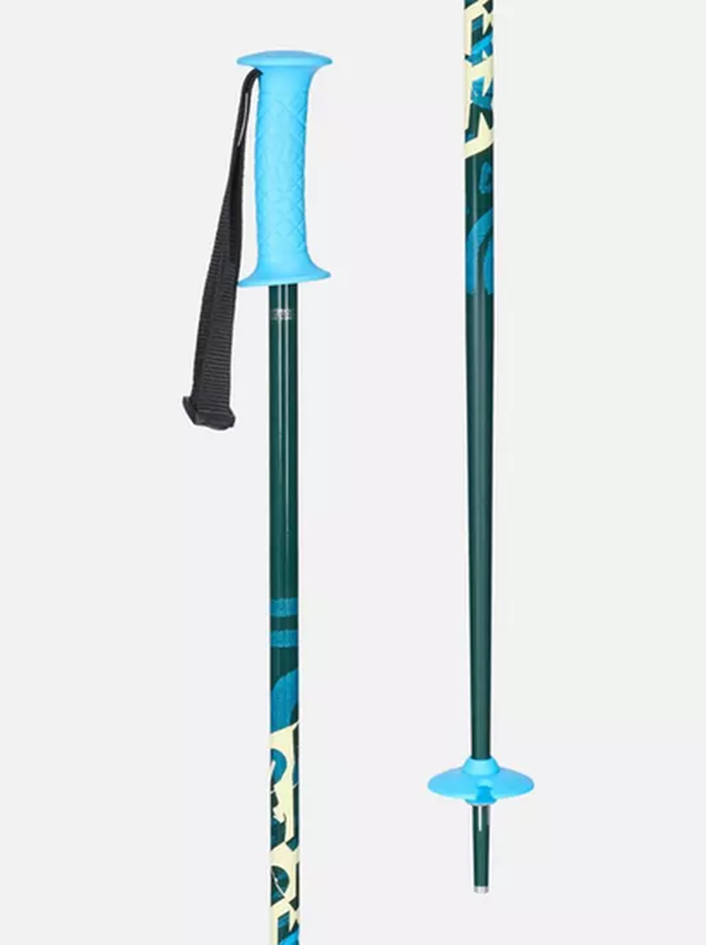 K2 Decoy Youth Ski Poles Green 32in / 80cm
