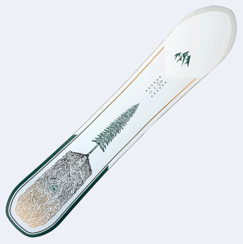 Jones Frontier 2.0 Snowboard 2026 White Green 165