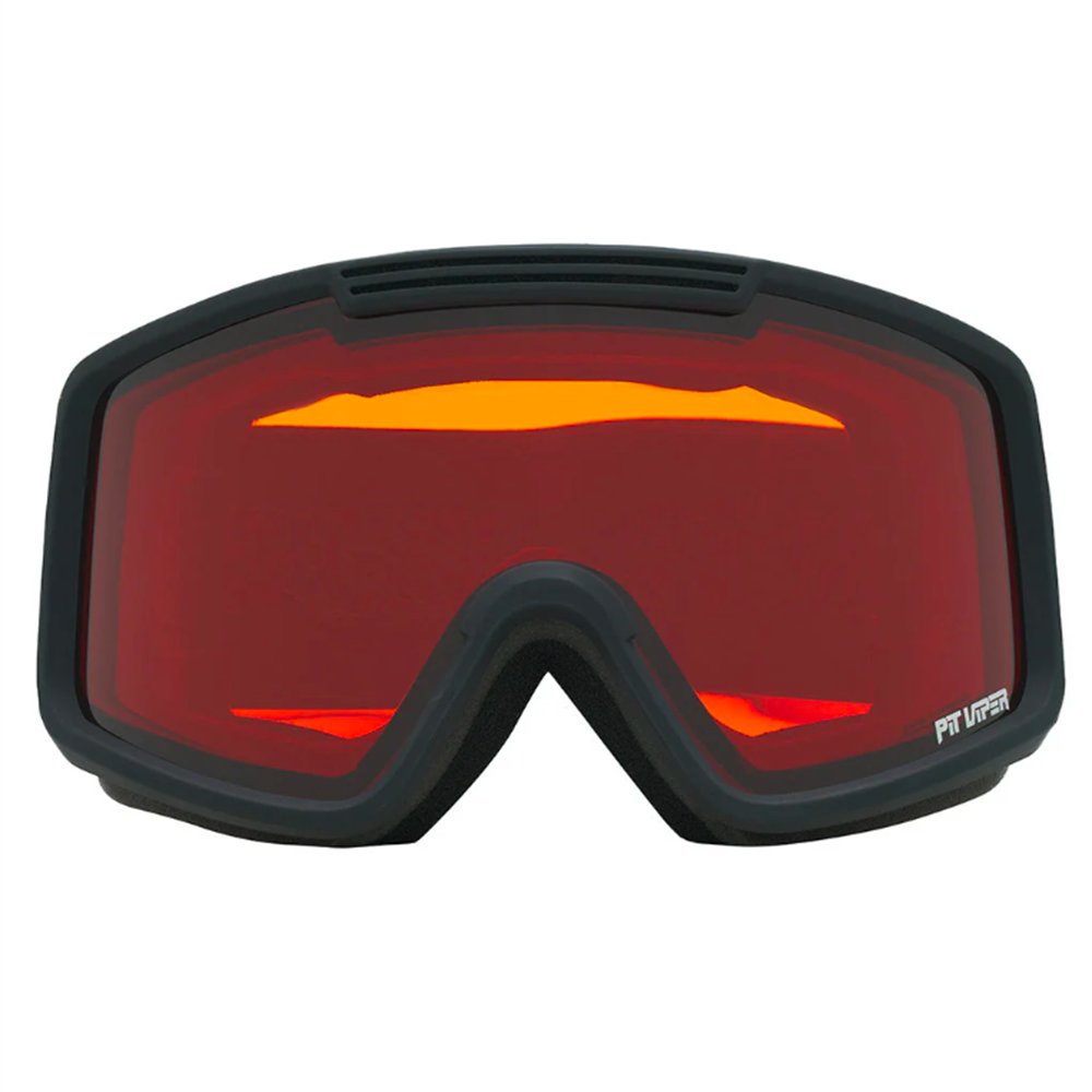 Pit Viper French Fry Snow Goggles Exec Amber Large