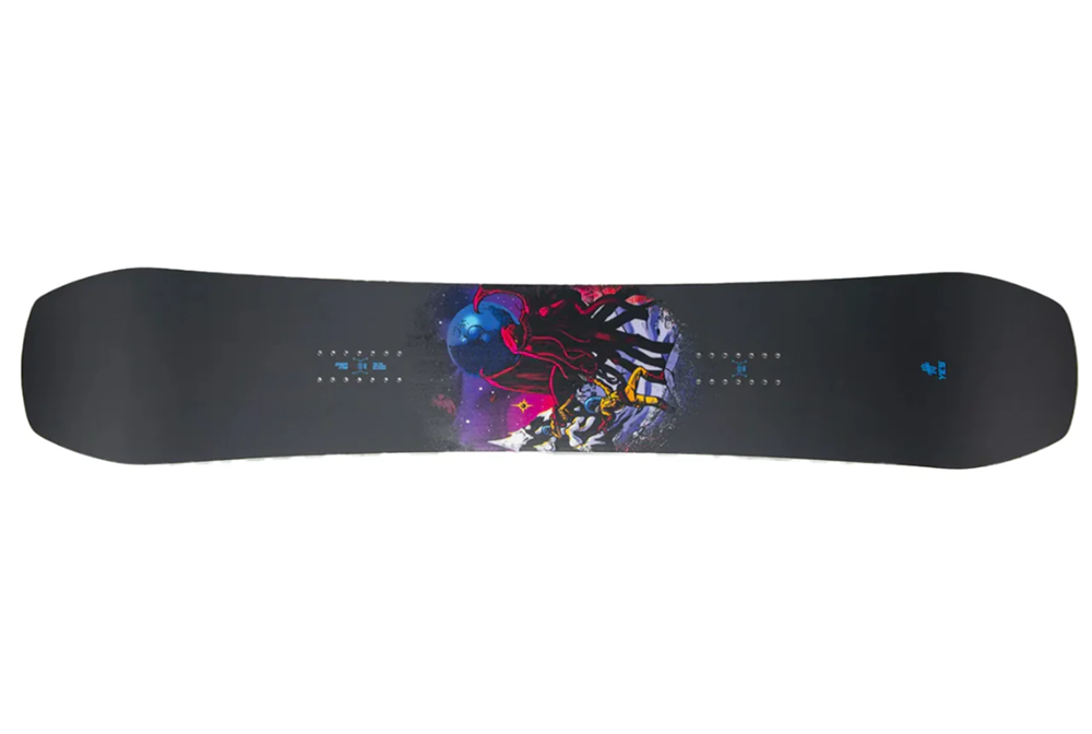 Yes Sender XTRM Snowboard 2026 Black Blue 158