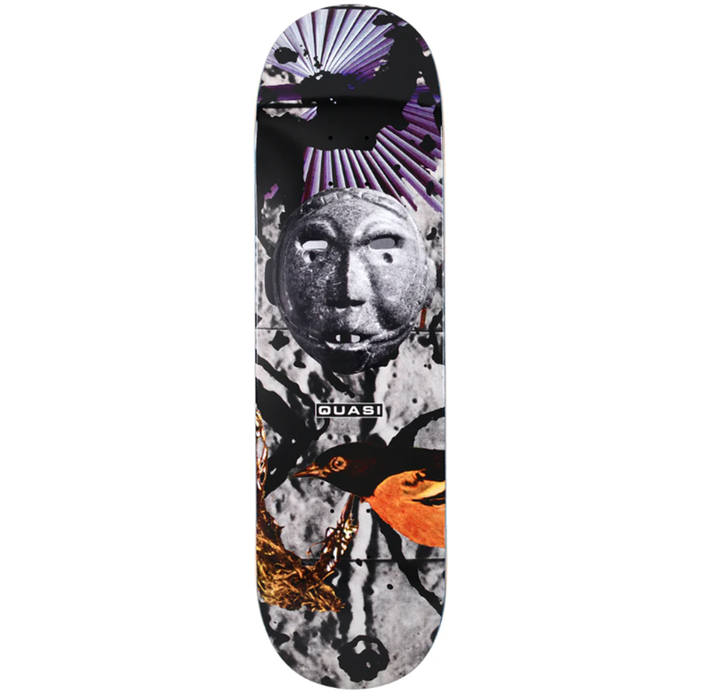 Quasi Orole Skateboard Deck Black White 8.625" x 33" WB 14.75"