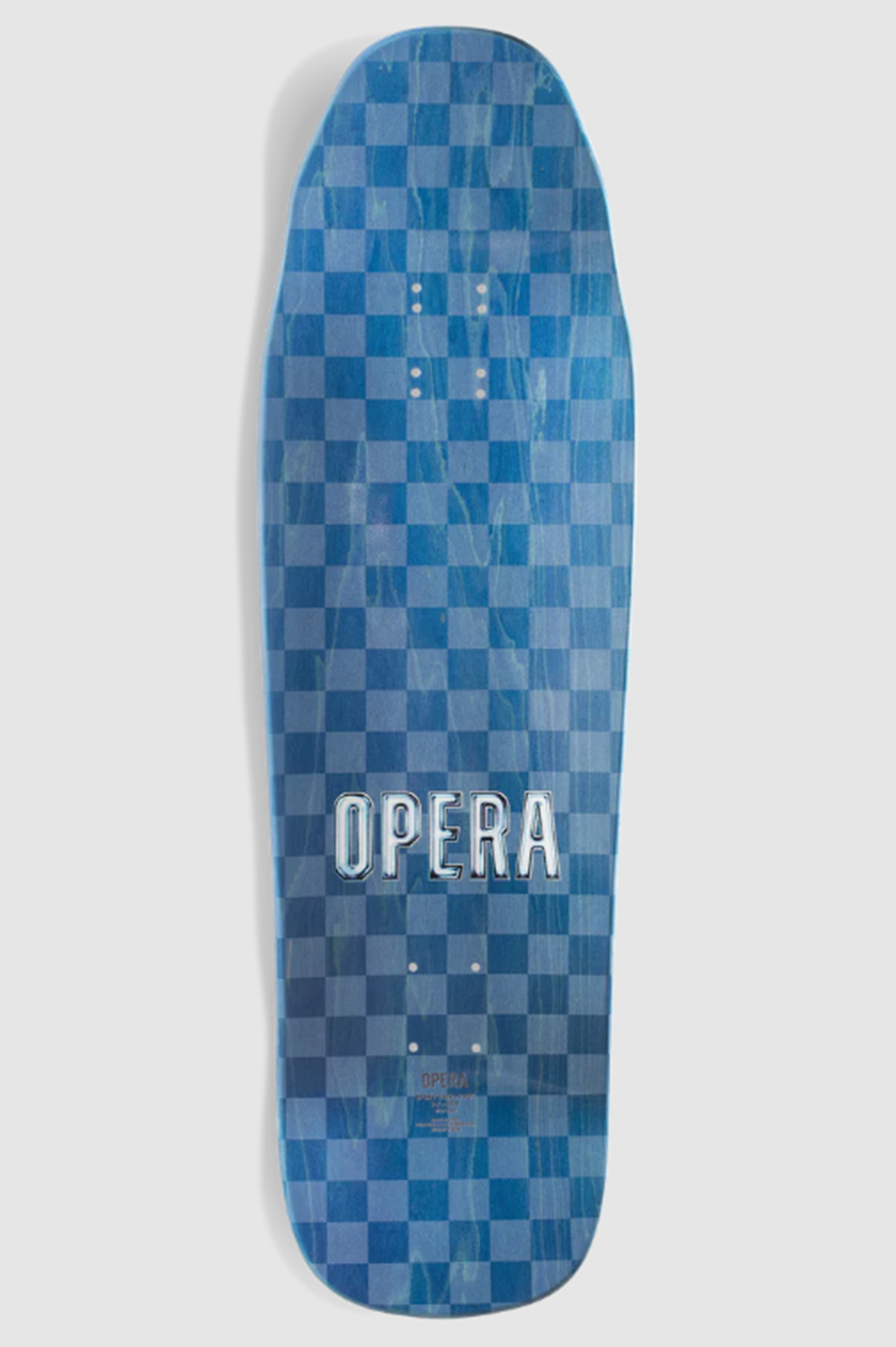 Opera Checker Beast EX7 Skateboard Deck Orange 9.5