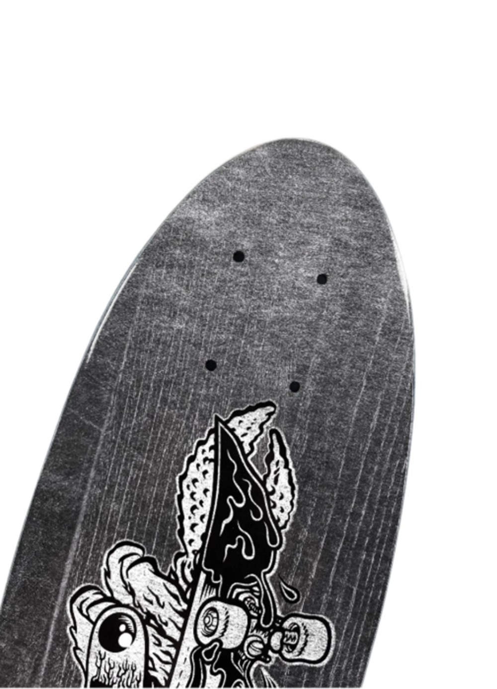 Ghostship Shredder Ltd Skateboard Deck Grey 7xx26