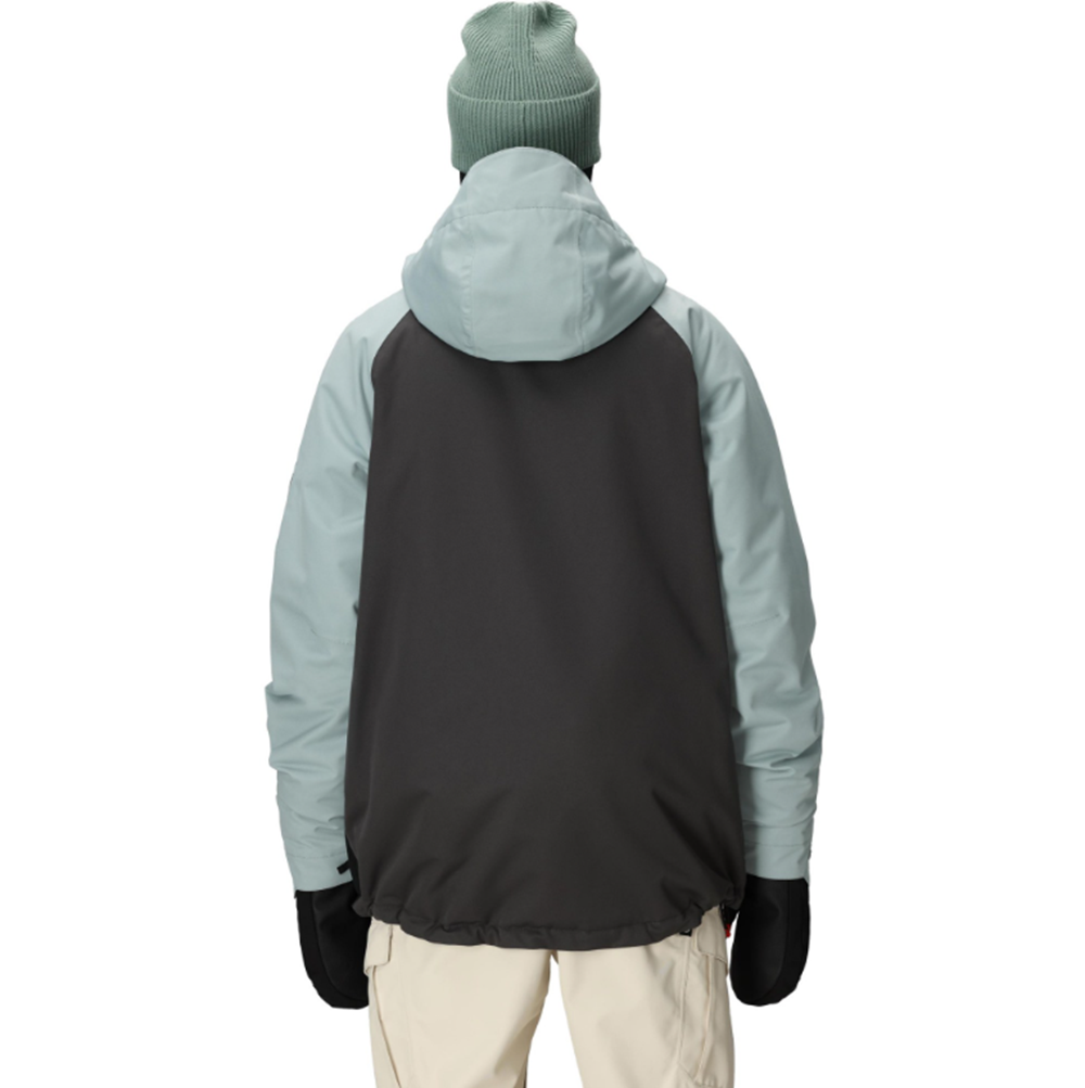 686 Geo Insulated Jacket Mens Dusty Marine Color Bock