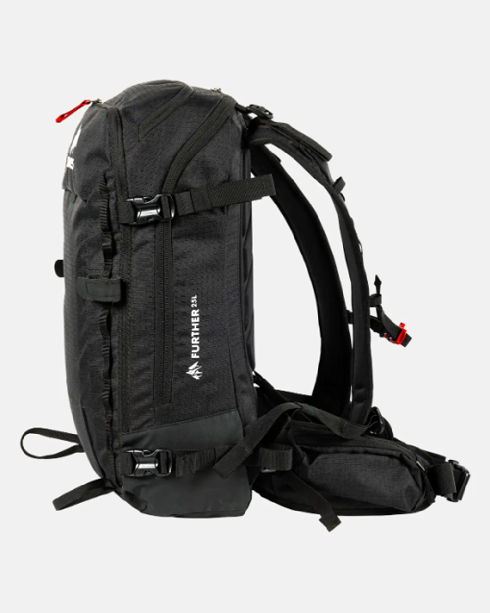 Jones Further Backpack Stealth Black 25L