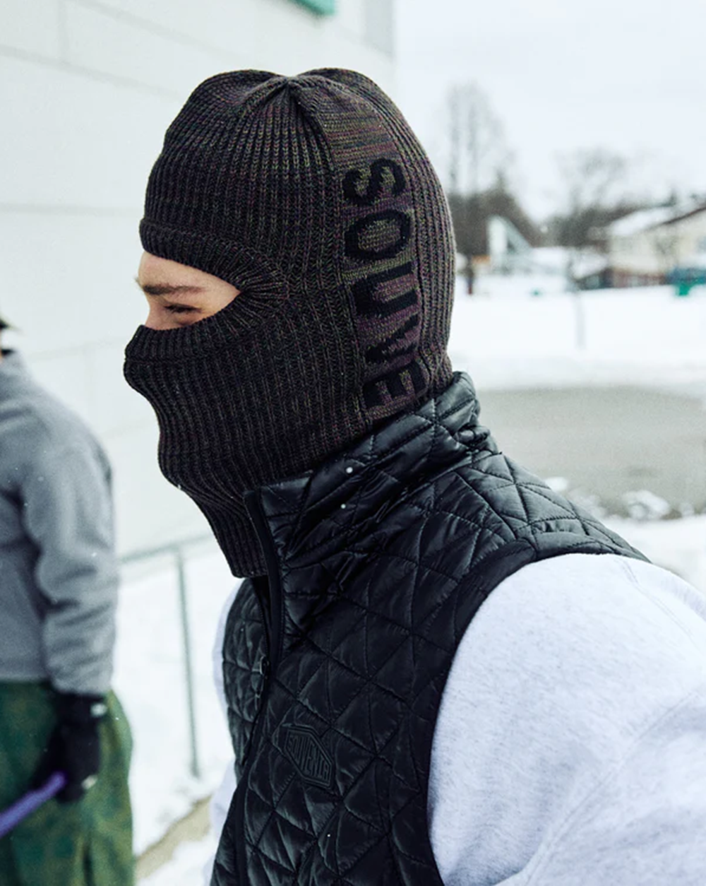 Souvenir Burgular Mask Beanie Chocolate One Size