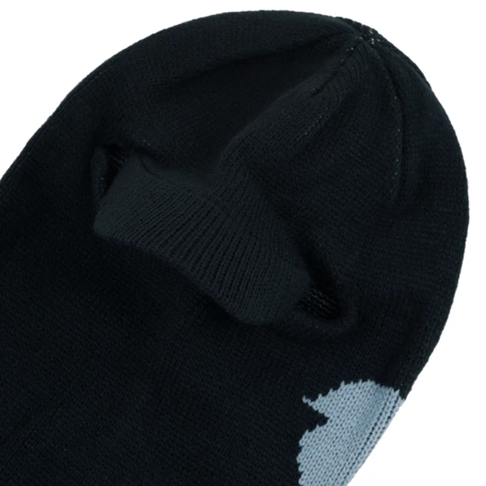 Souvenir Knit Visor Face Mask Black One Size