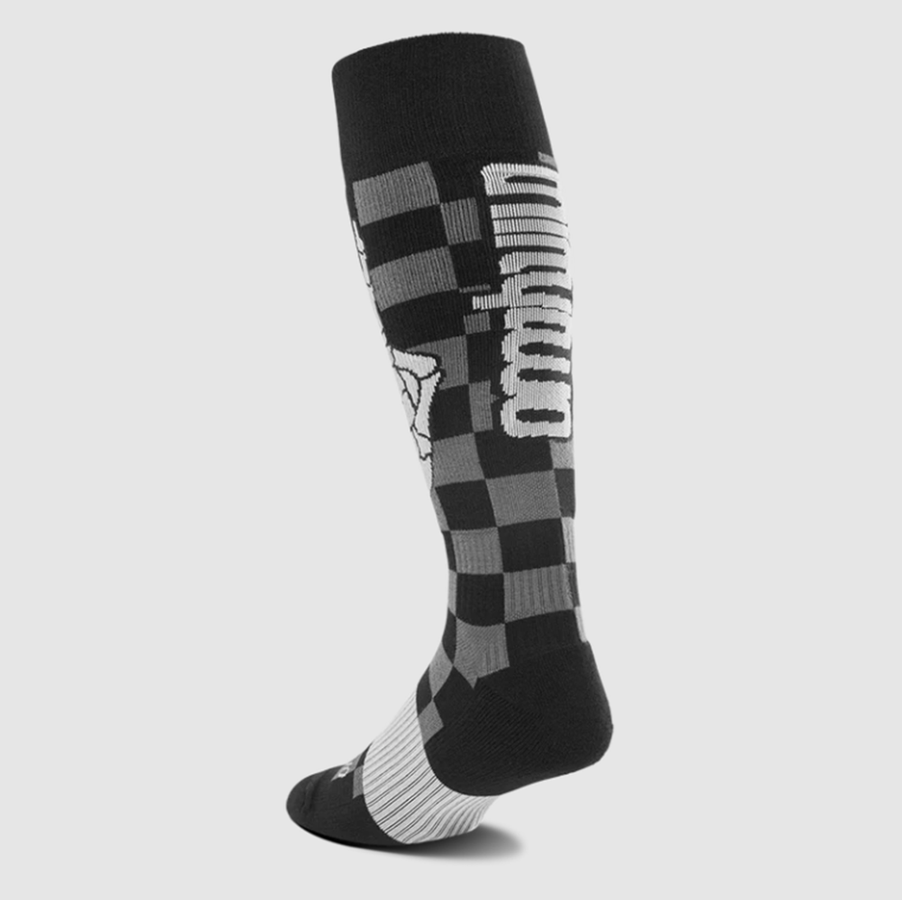 ThirtyTwo Slush Snow Socks Black White L/XL 9-14