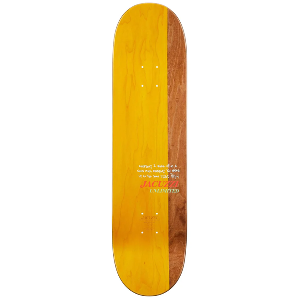 Jacuzzi Pulizzi Sad Eyes Skateboard Deck Mint 8.375 wb14.2