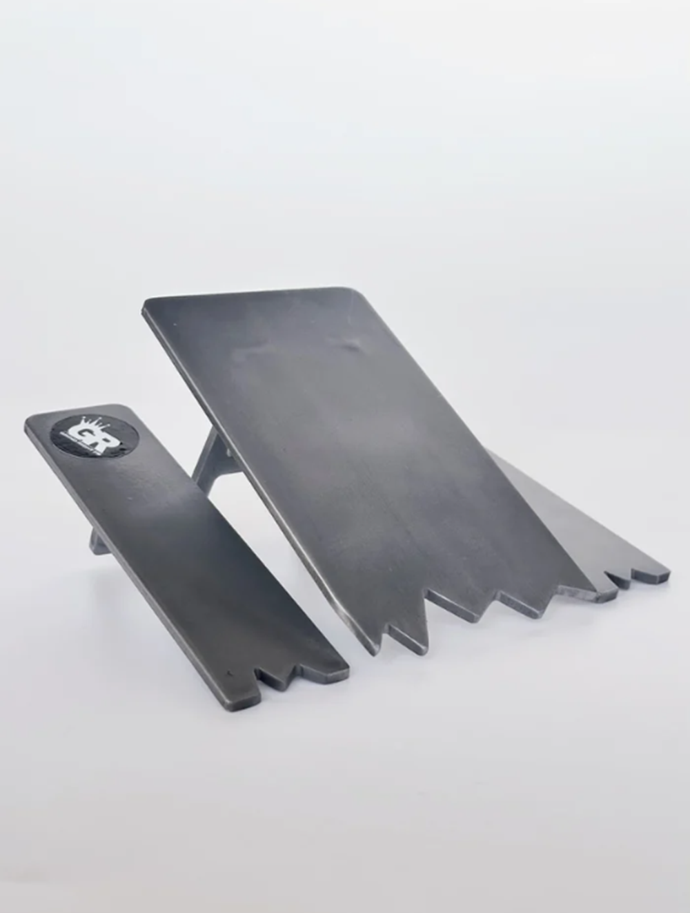 GrindRight Fingerboard Broken Table Kicker Raw Silver 5inch