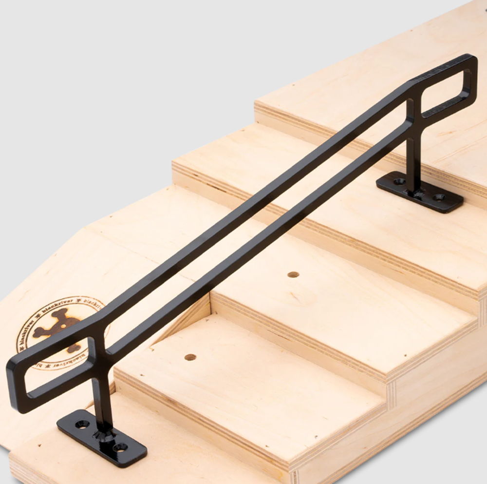 GrindRight Fingerboard 5stair Kink Black 14inch
