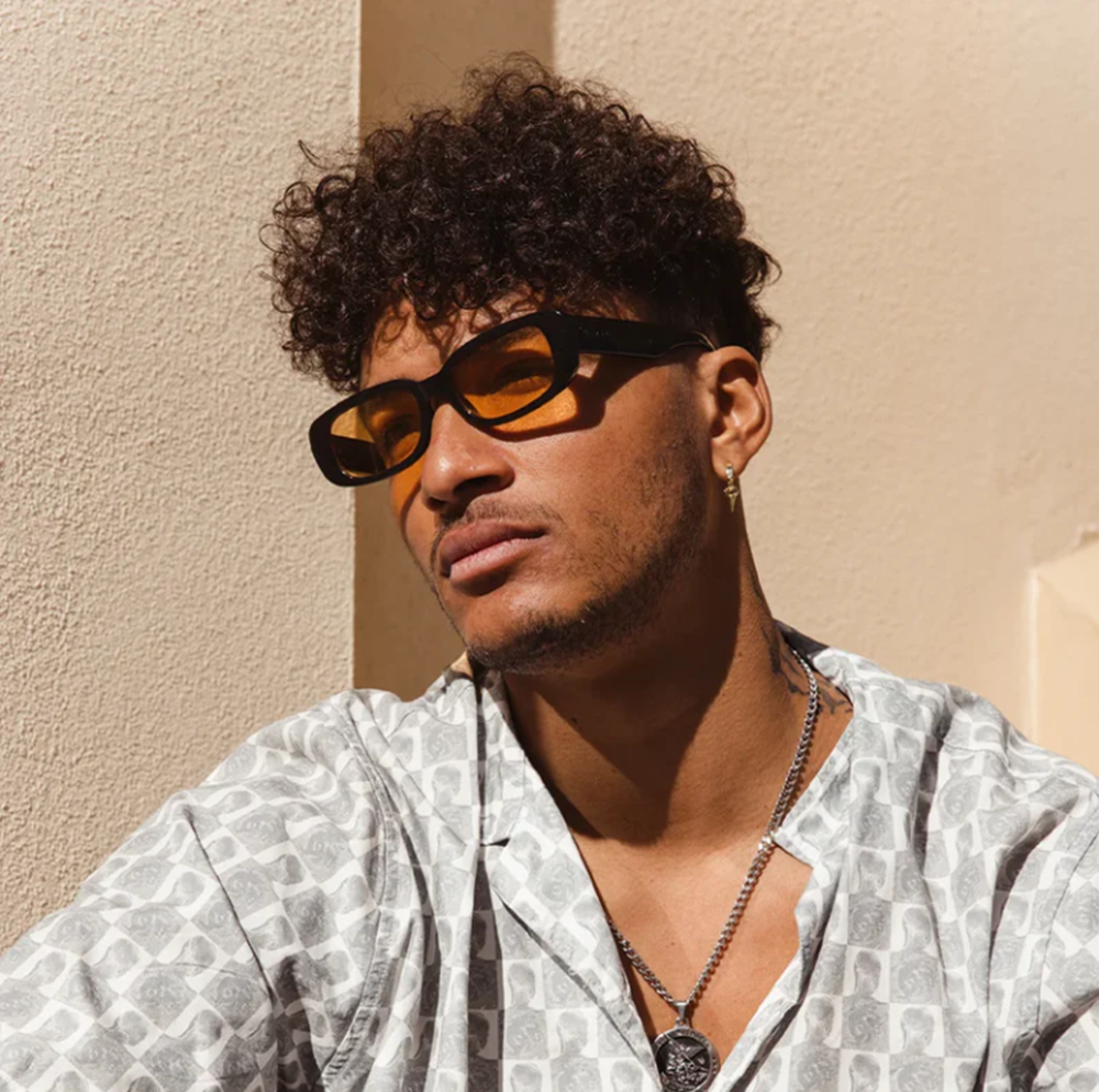 Carve Status Sunglasses Black Peach