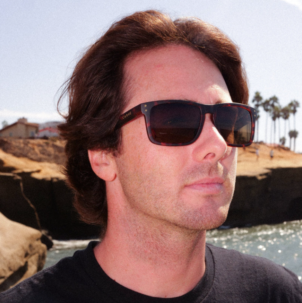 Carve Goblin Polarized Injected Sunglasses Brown Tort Brown Lens