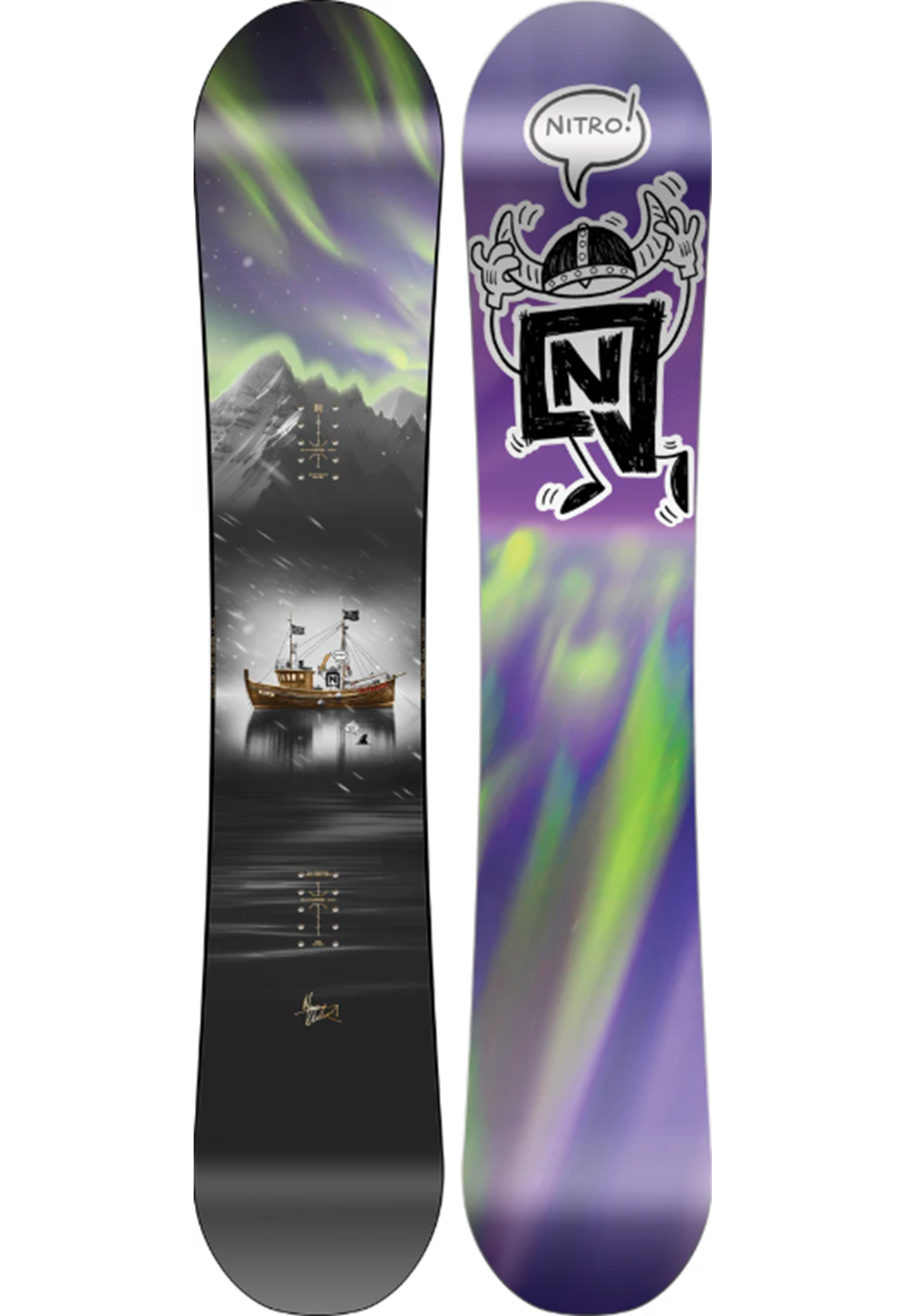 Nitro Team Pro Markus Kleveland Snowboard 26 Purple 152