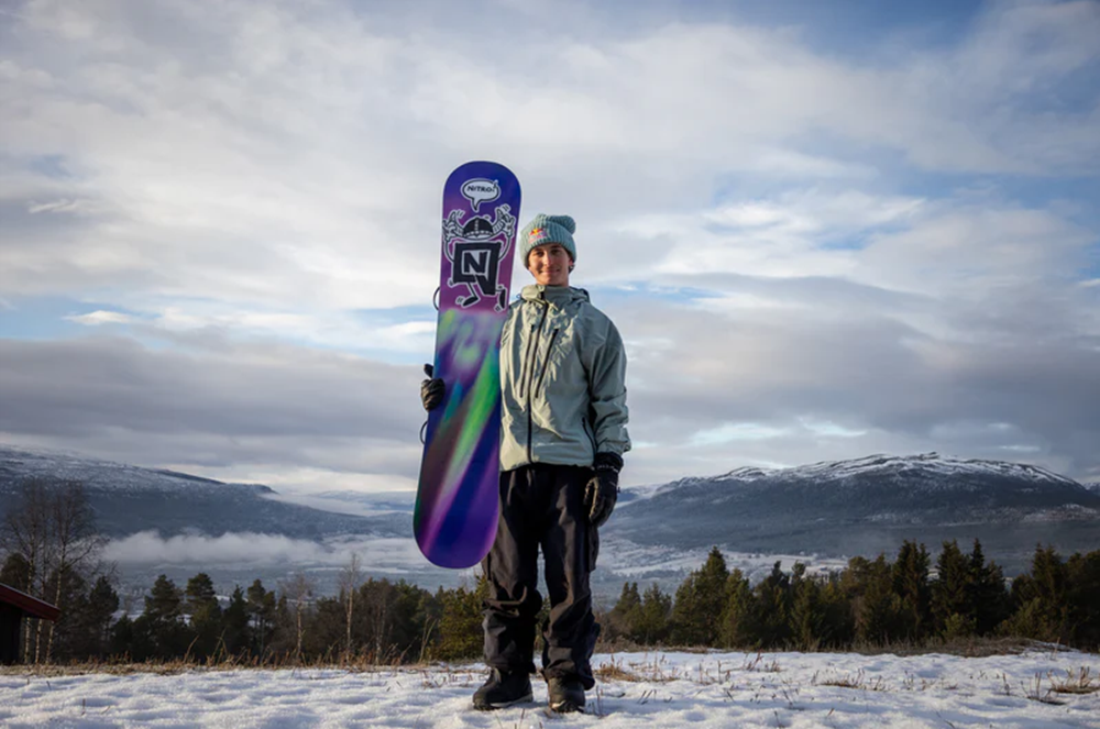 Nitro Team Pro Markus Kleveland Snowboard 26 Purple 152
