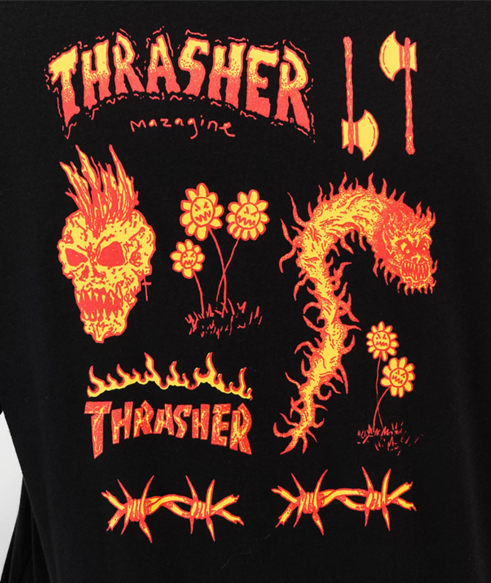 Thrasher Sketch SS Tshirt Black XL