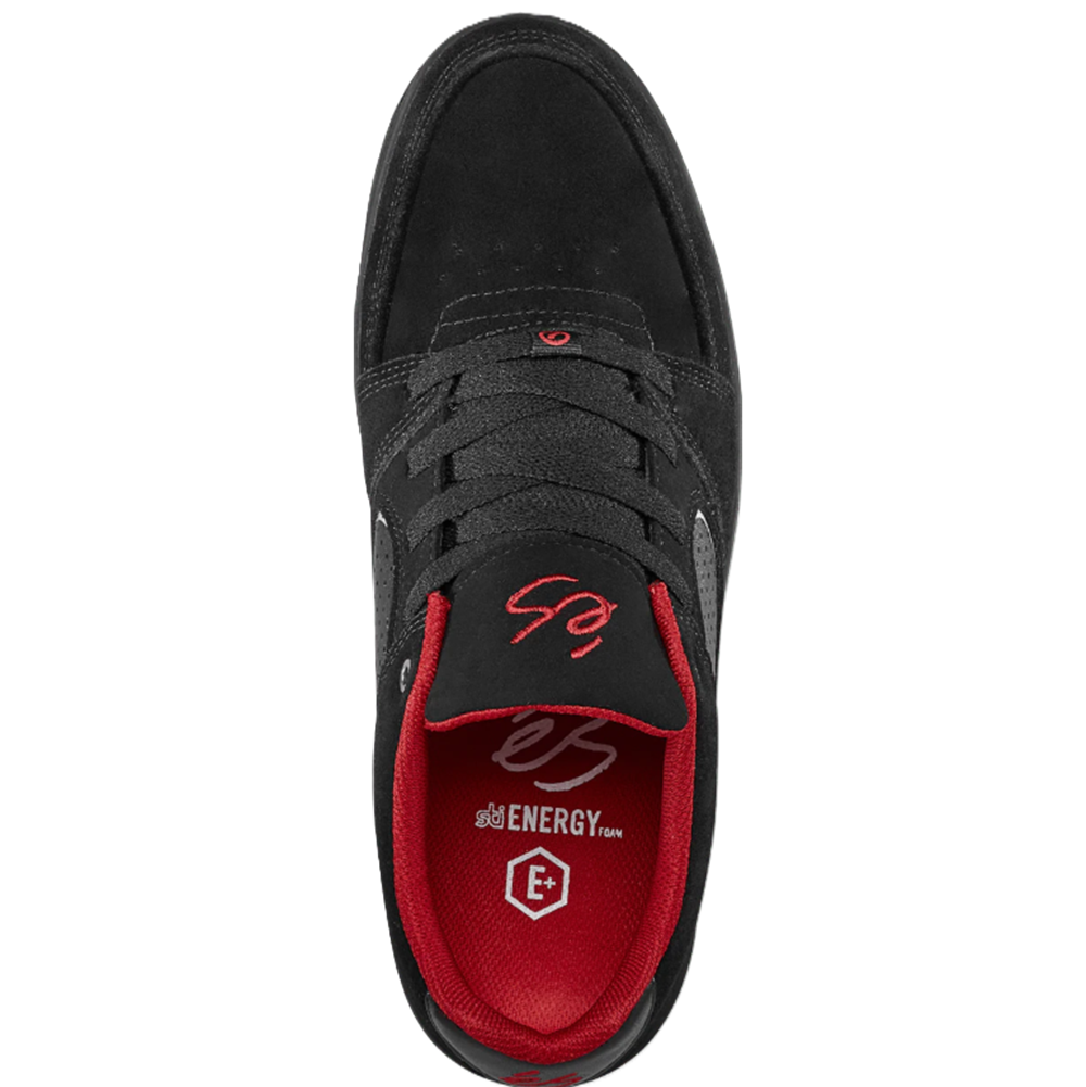 Es Accel Slim Skate Shoes Black Silver