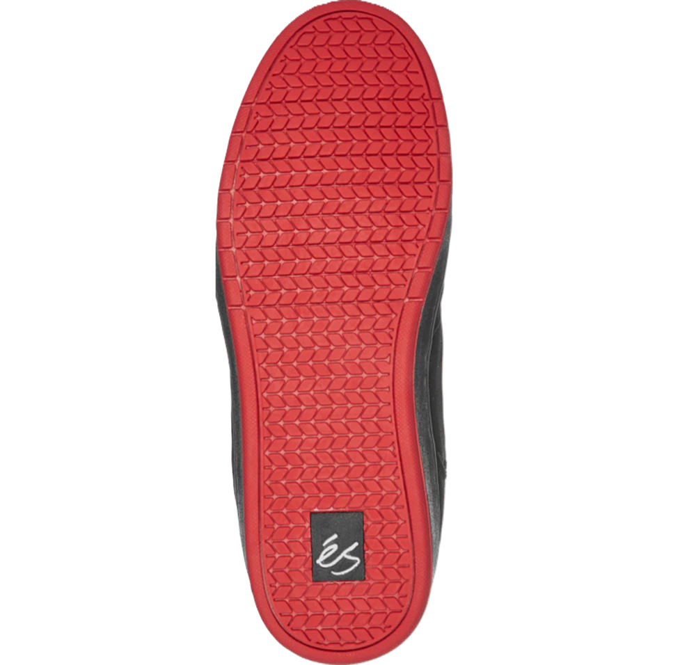 Es Accel Slim Skate Shoes Black Silver