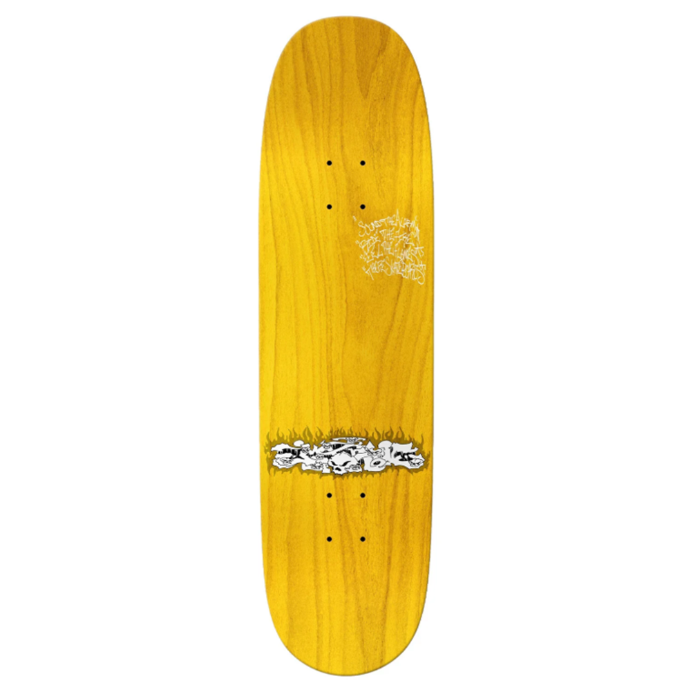 There Marbie Depths Skateboard Deck Red White 8.5