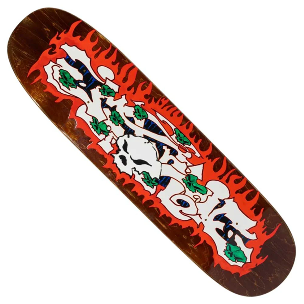 There Marbie Depths Skateboard Deck Red White 8.5