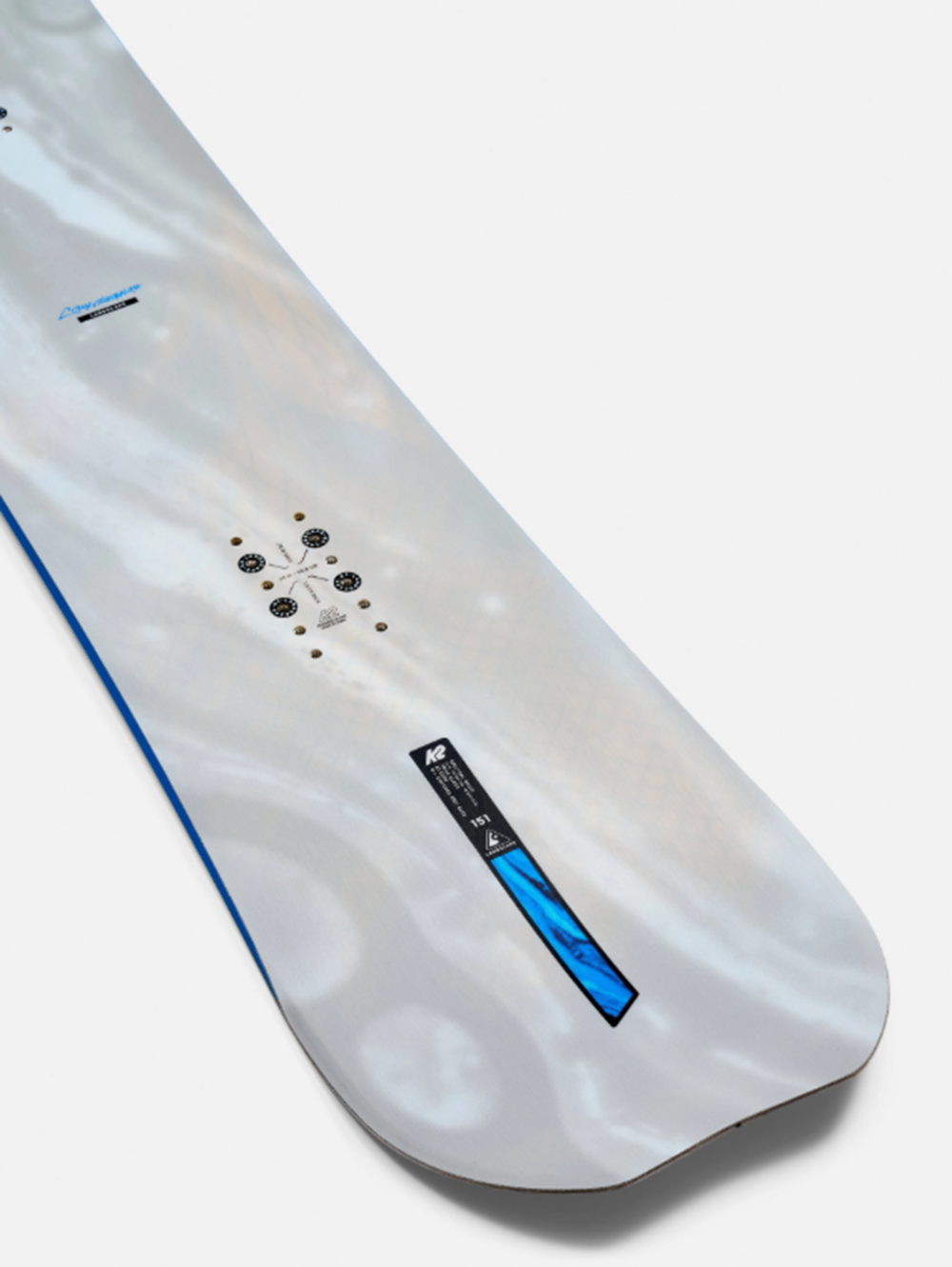 K2 Commonwealth Snowboard 2026 Grey Blue 157