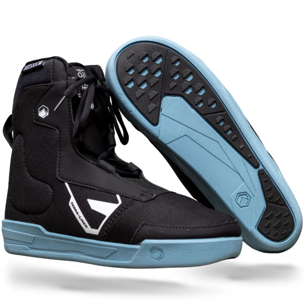 Liquid Force Terra 6x Bindings 2026 White Black 8-9