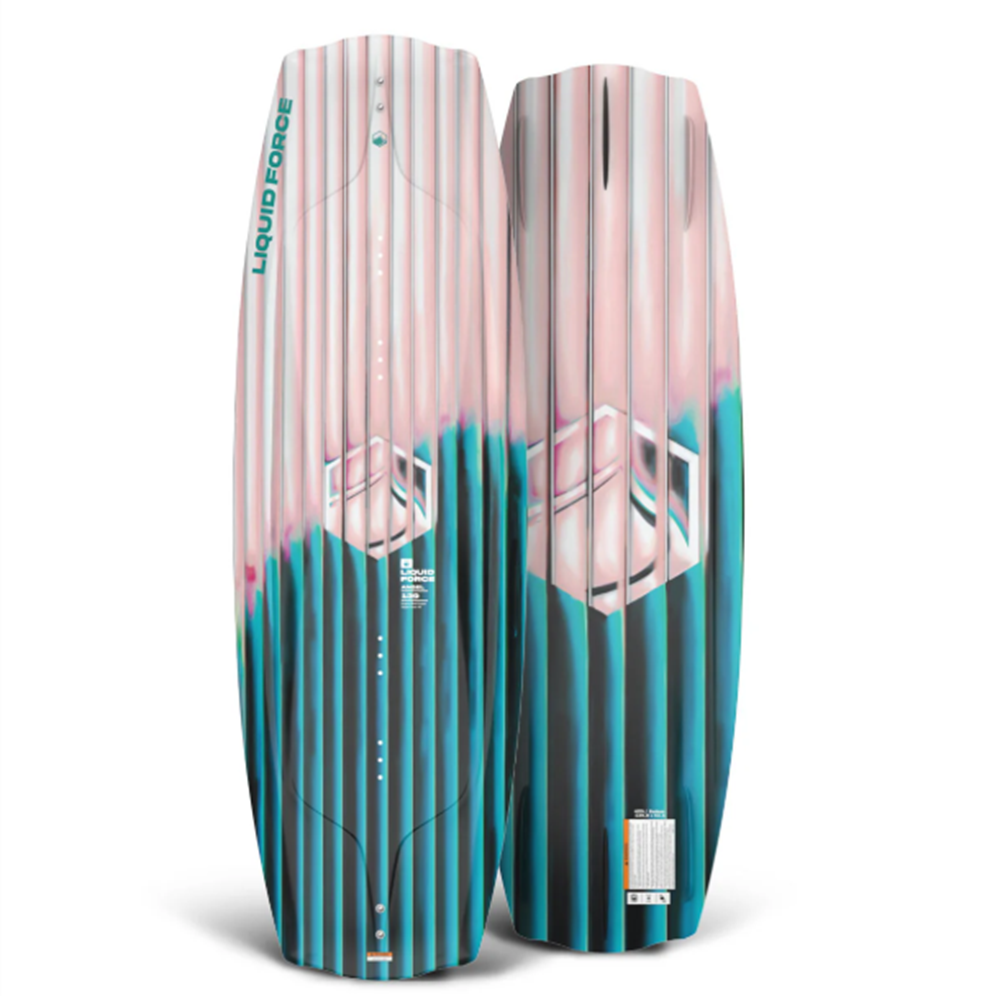 Liquid Force Angel Wakeboard Womens 2026 Pink Aqua 135