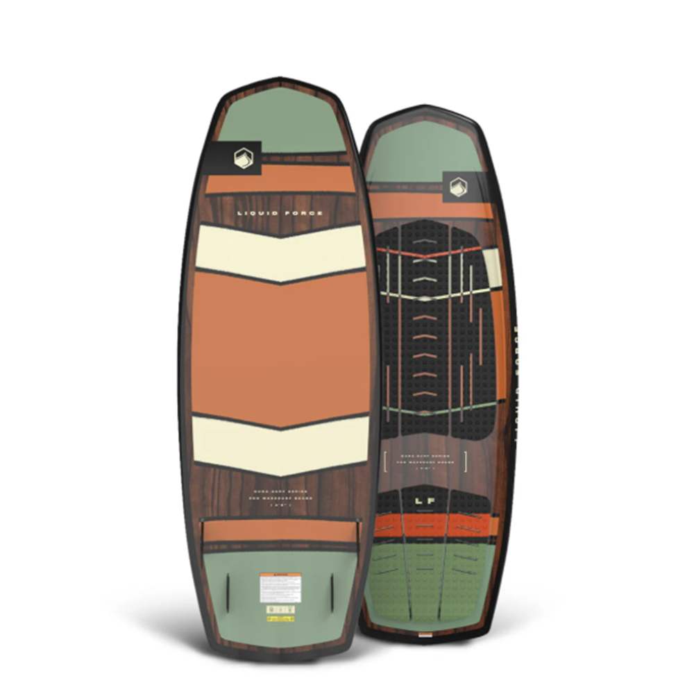 Liquid Force POD Wakesurf 2026 Orange 4-0