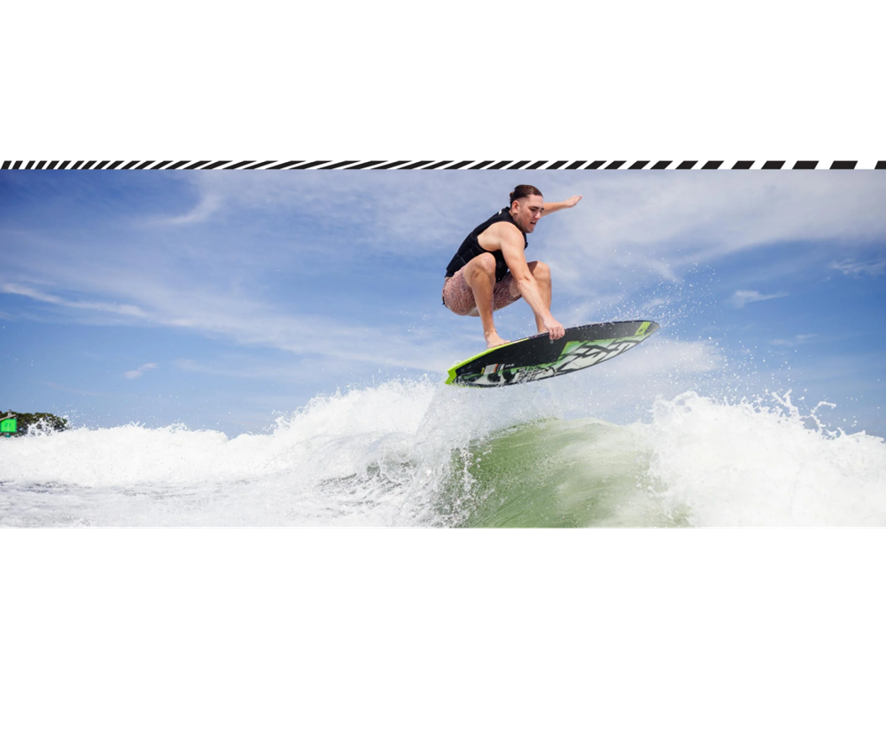 Liquid Force Ace Wakesurf 2026 Black Green 52"