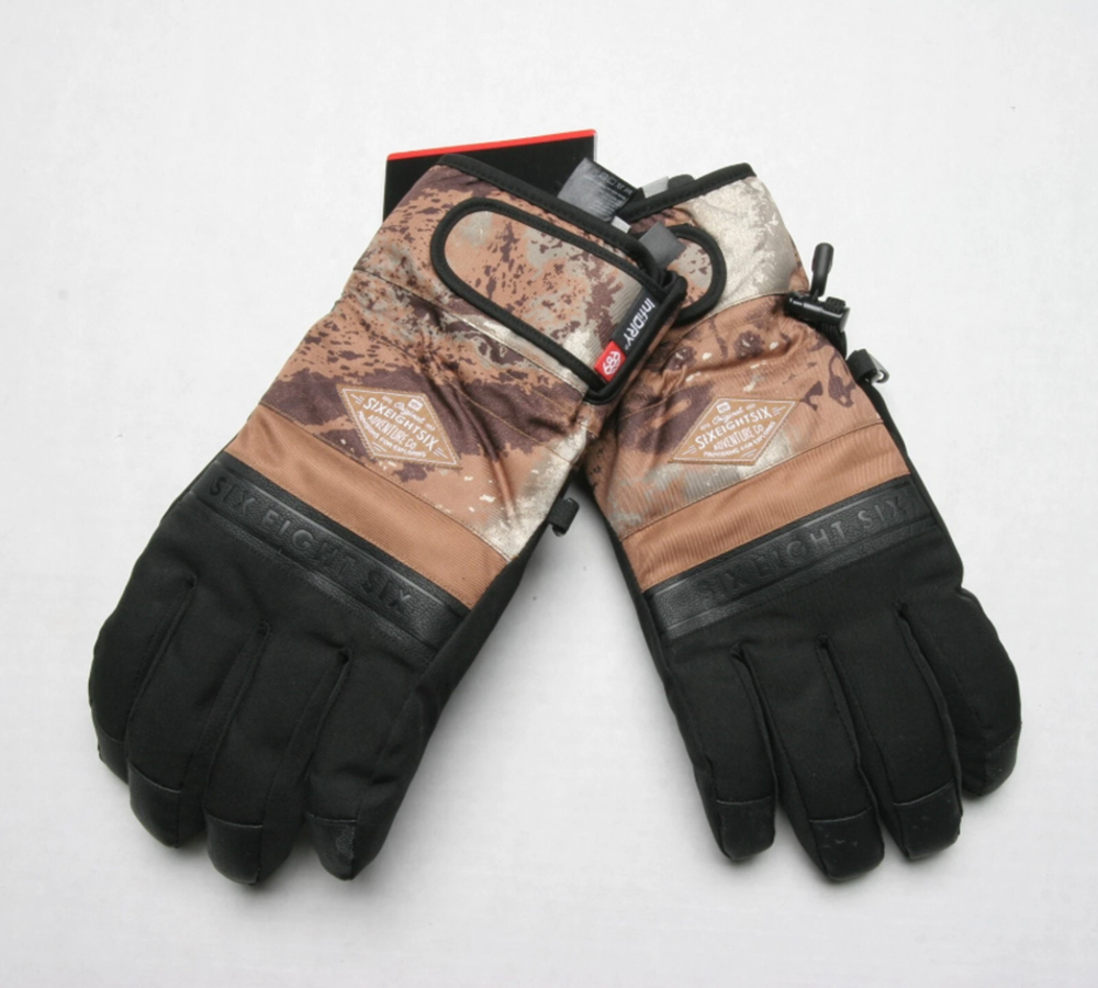 686 Infoloft Recon Gloves Mens Caramel Hemisphere