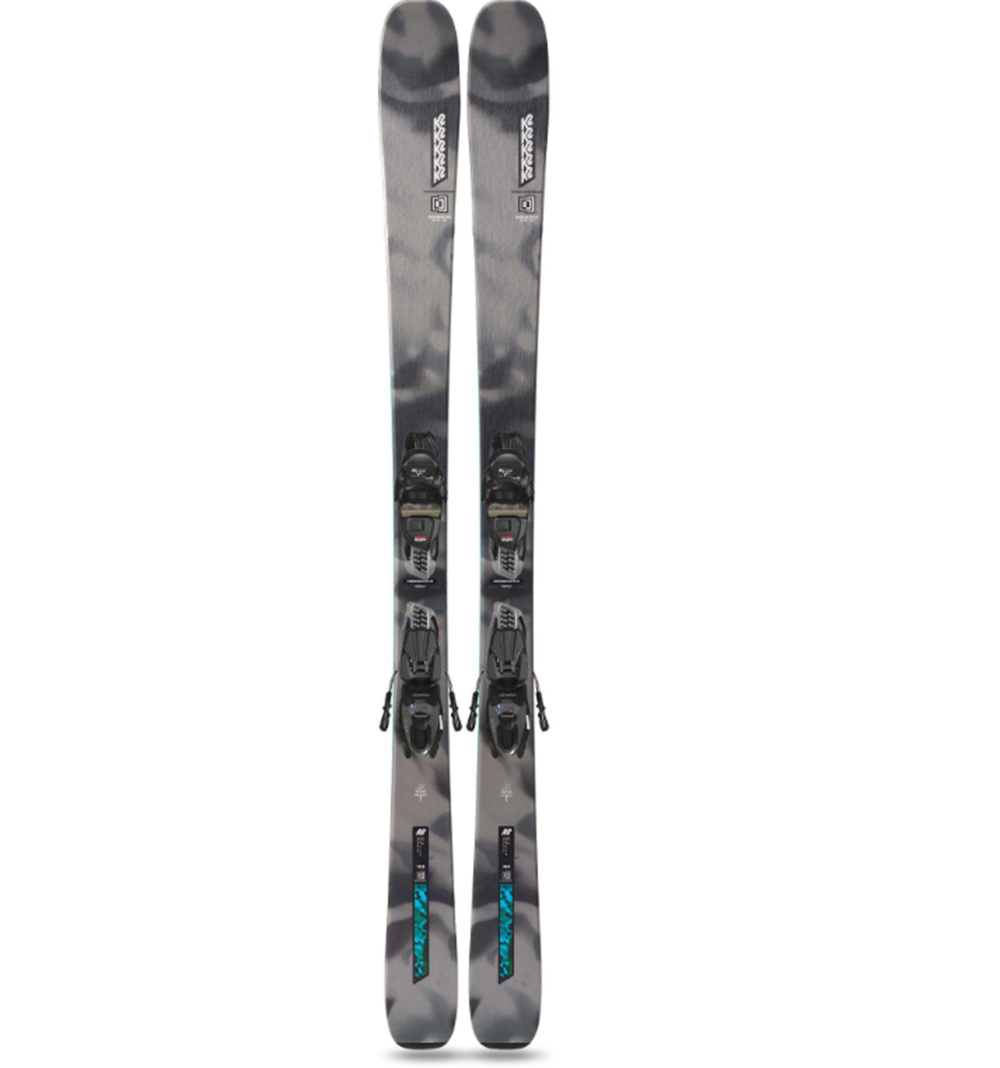 K2 Mindbender 85W Quikclik Womens Ski Combo 2026 Grey 156 with Marker M3 10 Bindings