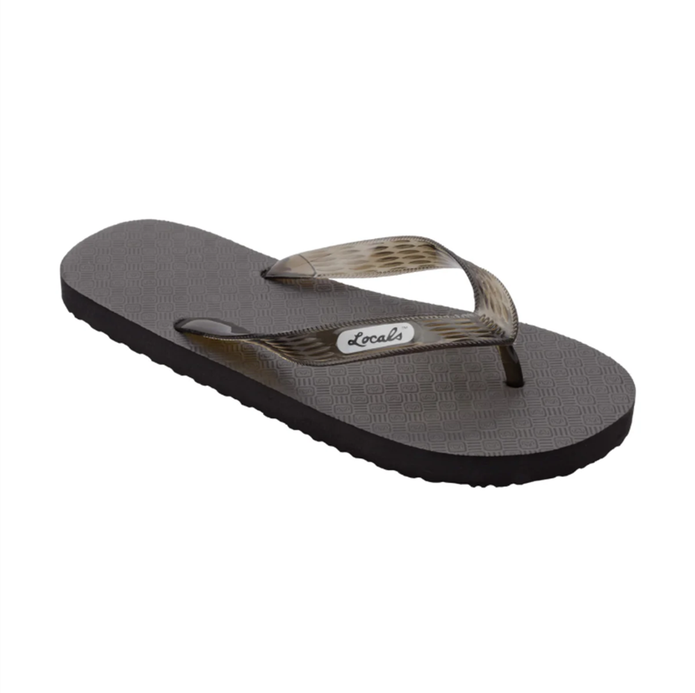 LOCALS ORIGINAL SLIPPA Black Translucent 8inch