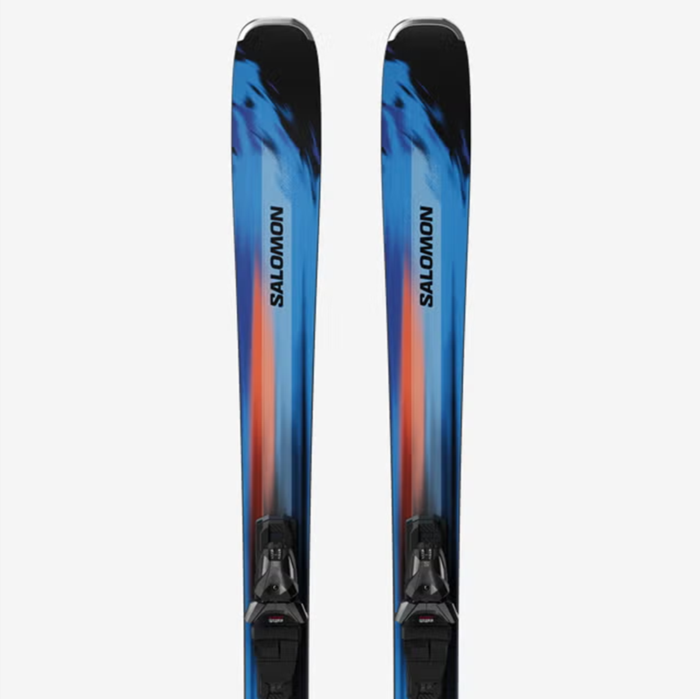 Salomon Stance 84 Skis with MI12 Bindings Blue 185