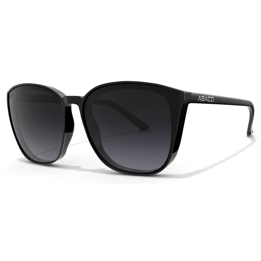 Abaco Chelsea Polarized Sunglasses Gloss Black Grey Gradient