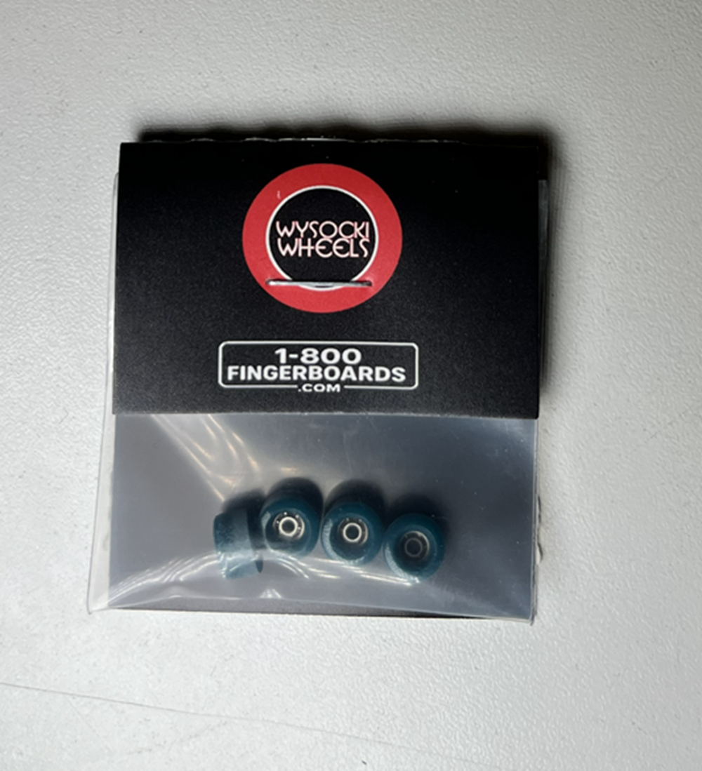 Wycocki Basic Fingerboard Wheels Deep Green 7.3mm 60d
