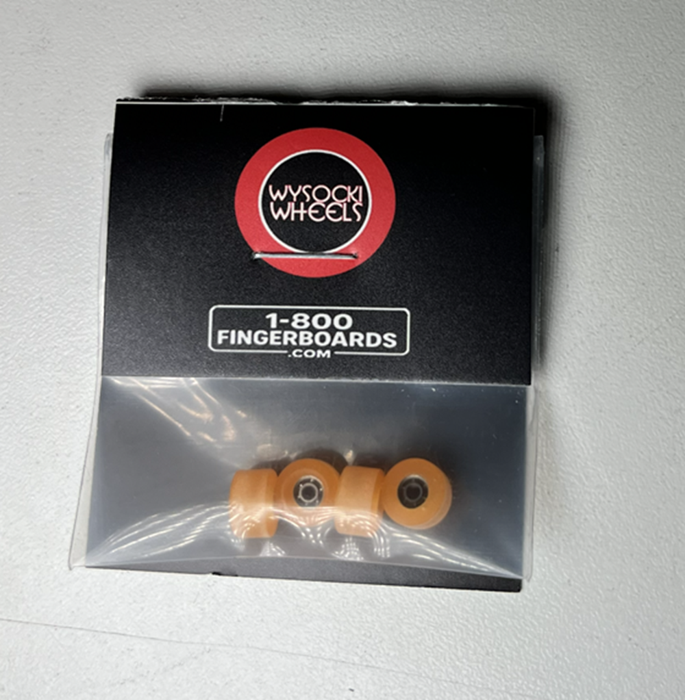 Wycocki Basic Fingerboard Wheels Orange 7.3mm 60d