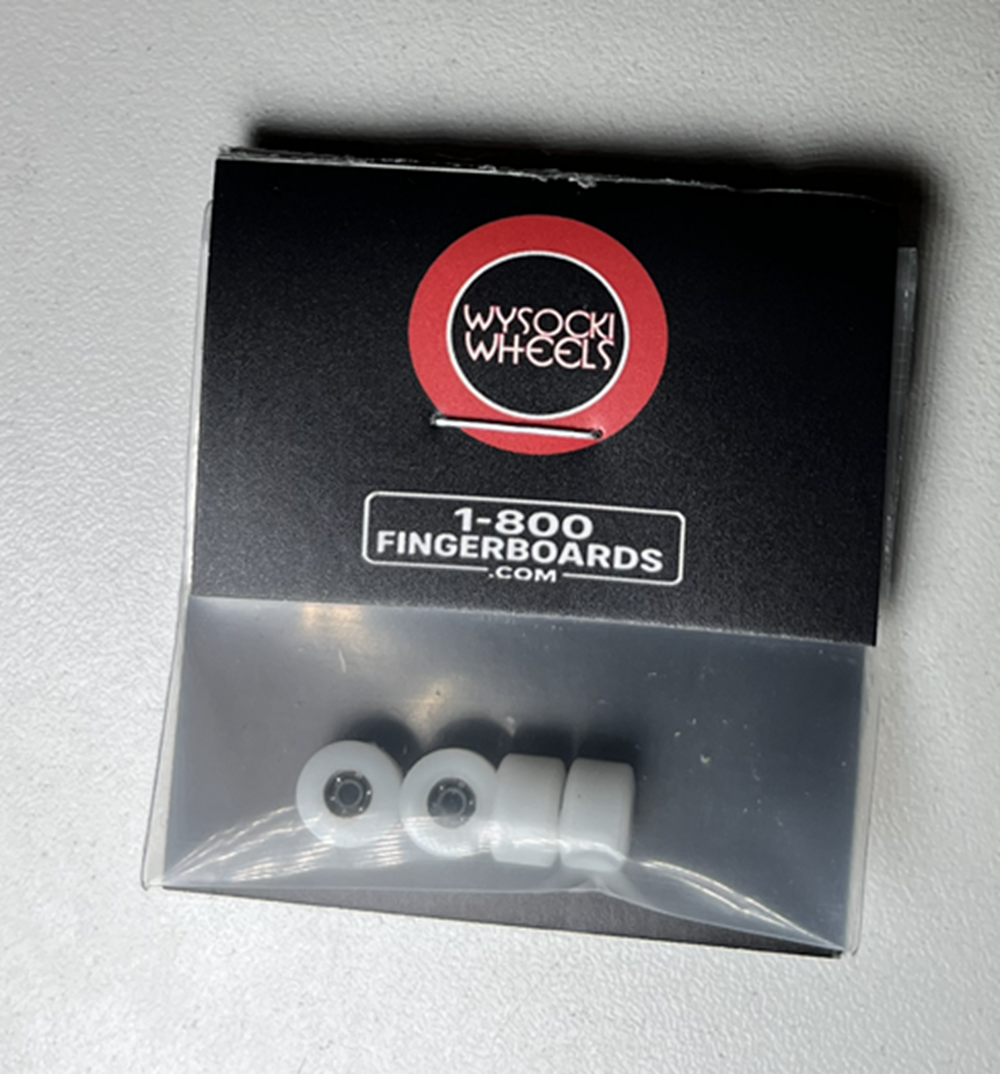Wycocki Basic Fingerboard Wheels White 7.3mm 60d