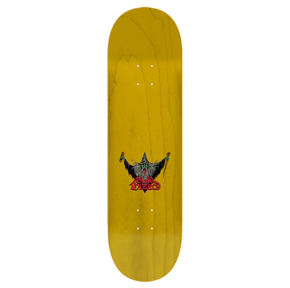 Blood Wizard Flying Wizard Skateboard Deck Assorted Stains 8.0 WB 14