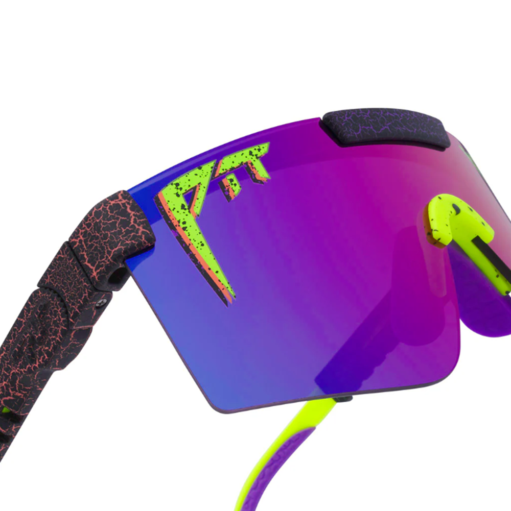Pit Viper Originals Sunglasses Electric Shock Pink Purple HDPV Polarized