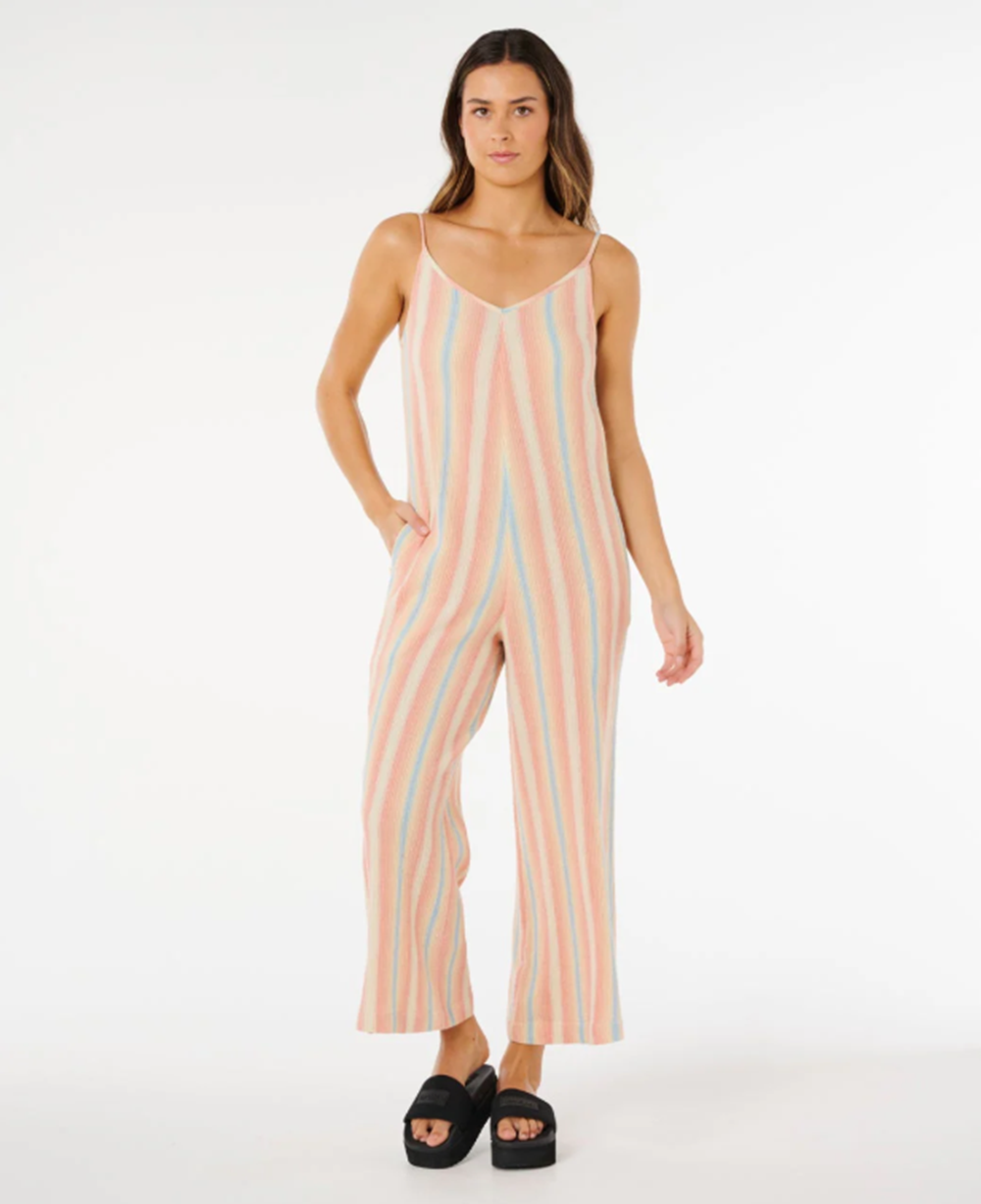 Rip Curl Premium Surf Stripe Jumper Tan S