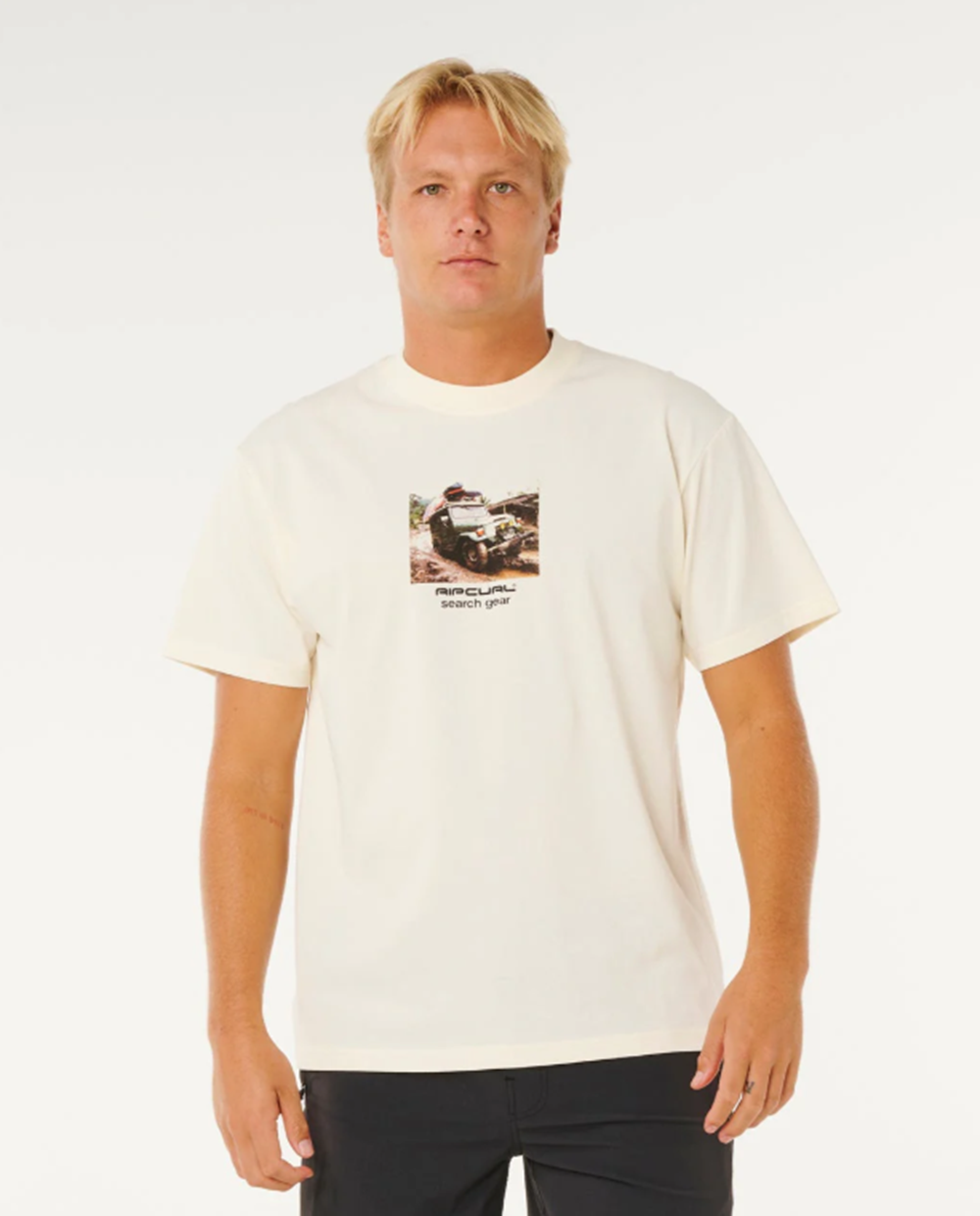 Rip Curl Searching Rig Tshirt Bone XL