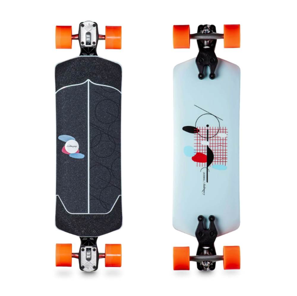 Loaded Tangent Skateboard Complete Light Blue Caguama 9.75x35.75"