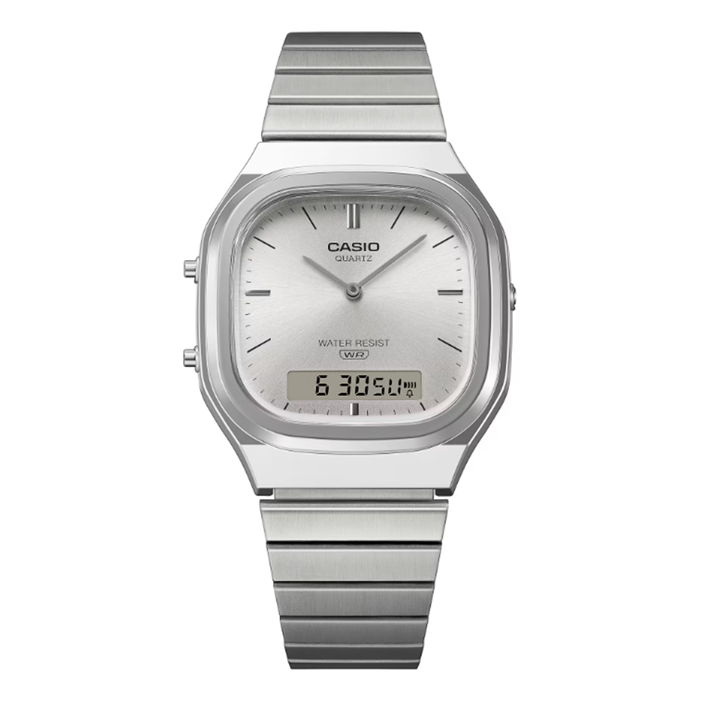CASIO AQ240E-7A Watch Silver