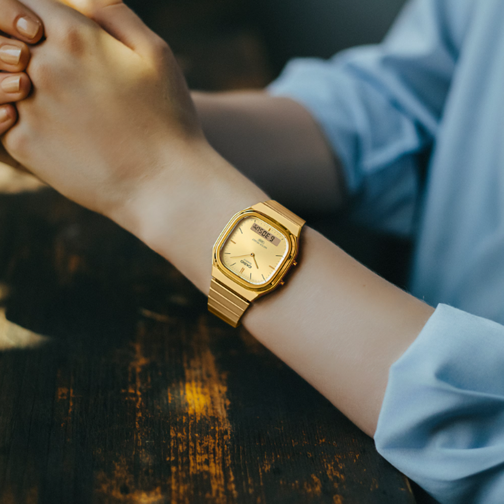 CASIO AQ240EG-9A Watch Gold