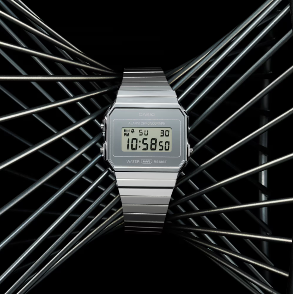 CASIO A700WEV-7AVT Watch Silver