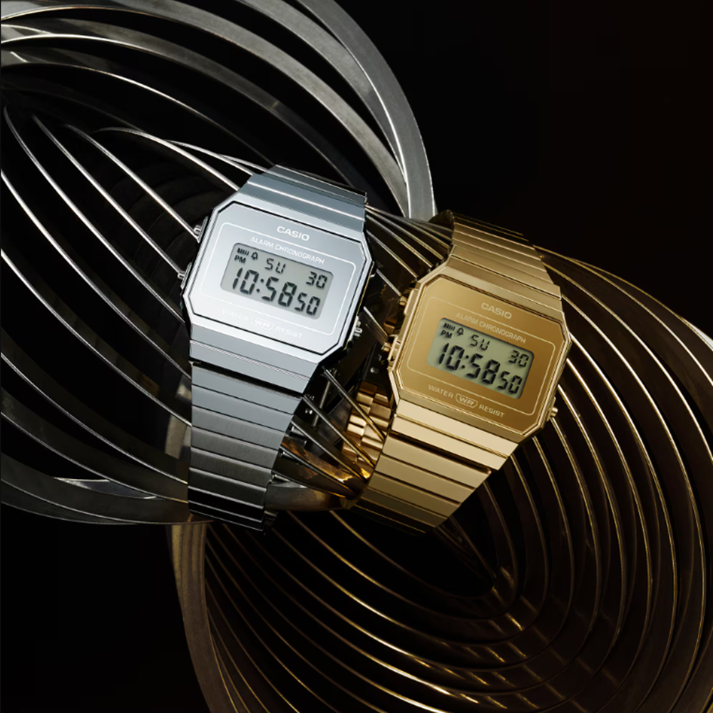 CASIO A700WEV-7AVT Watch Silver
