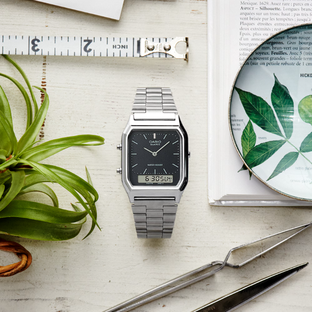 CASIO AQ230A-1DM Watch Silver