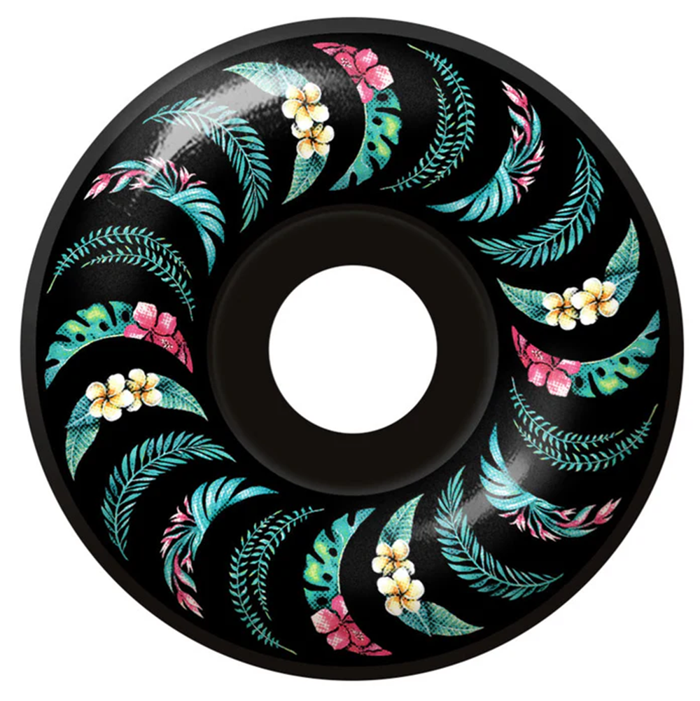 Spitfire F4 Team Floral Classics Wheels Black 55/99a